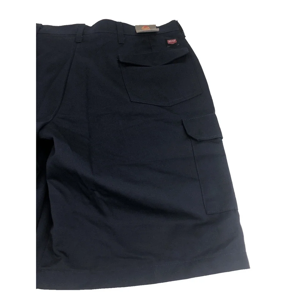 Red Kap Men's Cargo Shorts 36‎ X 12 Blue Work Uniform Industrial Clothing NEW